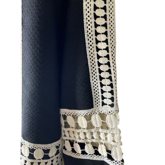 English Factory Dress Women's Size Small Embroidered Accent Style A-Line - Picture 7 of 13